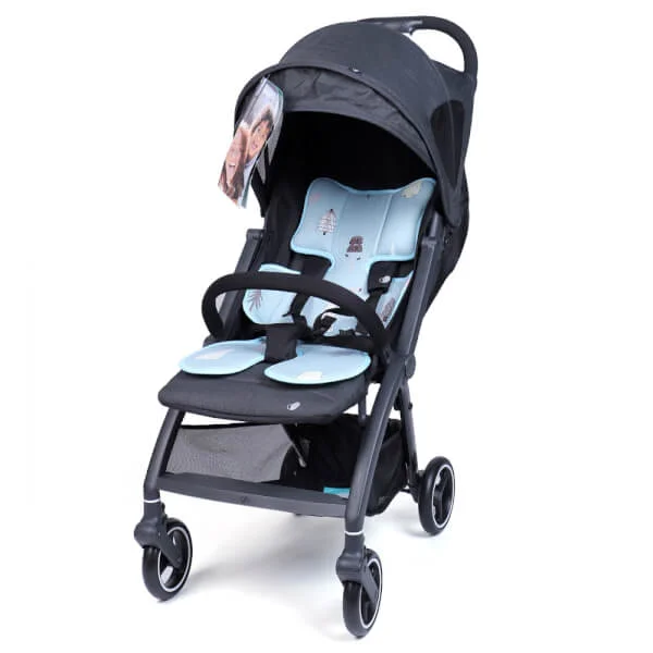 Tấm lót xe đẩy BeBéar cao cấp thoáng khí 8611 (màu xanh)