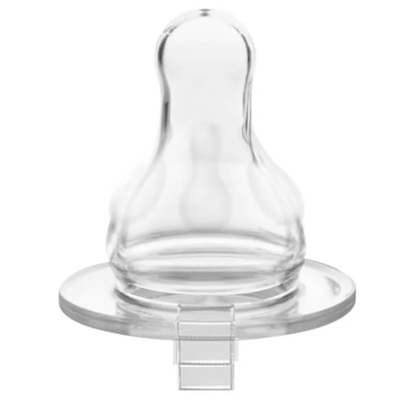 Núm ty Pur cổ thường Comfort Feeder - lượng sữa chảy đều (vỉ đôi) L