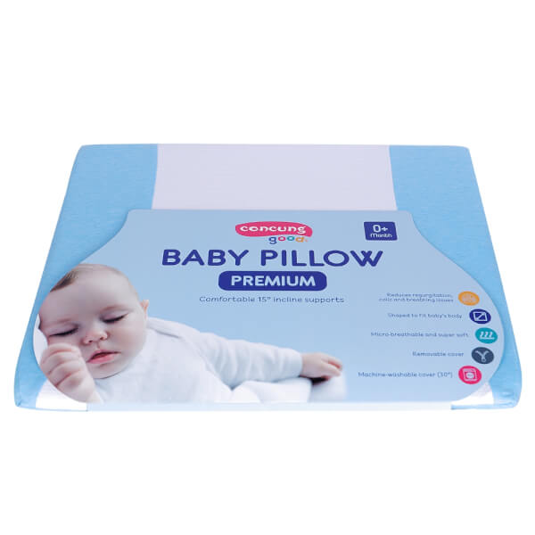 Gối chống trào ngược cho bé ConCung Good K10-E0011 và 1 tã sơ sinh