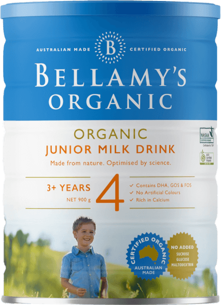 Sữa Bellamy's Organic Junior Milk Drink số 4 900g (trên 3 tuổi)