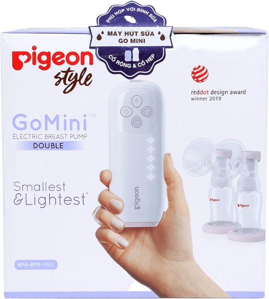 Máy hút sữa điện đôi Pigeon (Gomini)