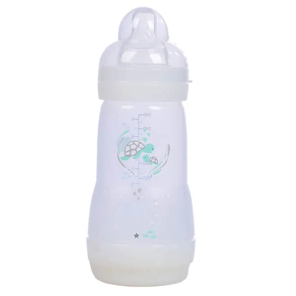 Bình sữa Mam Easy Start Anticolic (chống đầy hơi, 260ml, trắng kem)