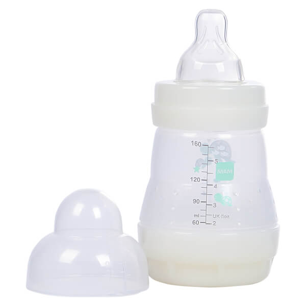 Bình sữa MAM Easy Start Anticolic nhựa PP 160ml (Trắng kem)