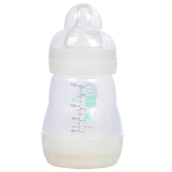 Bình sữa Mam Easy Start Anticolic (chống đầy hơi, 160ml, trắng kem)