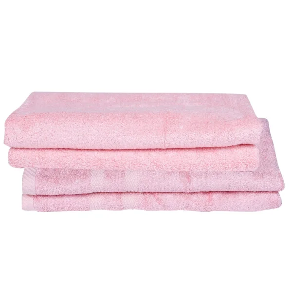 Combo 1 Khăn sợi sồi kháng khuẩn ConCung Good BM3W hồng 70x130(cm) và 1 Khăn sợi tre ConCung Good BM9J hồng 70x130(cm)