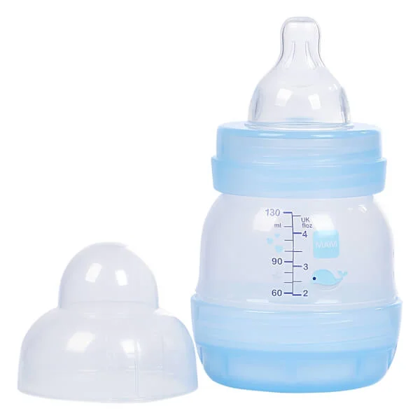 Combo 2 Bình sữa Mam Easy Start Anticolic (chống đầy hơi, 130ml, xanh dương)