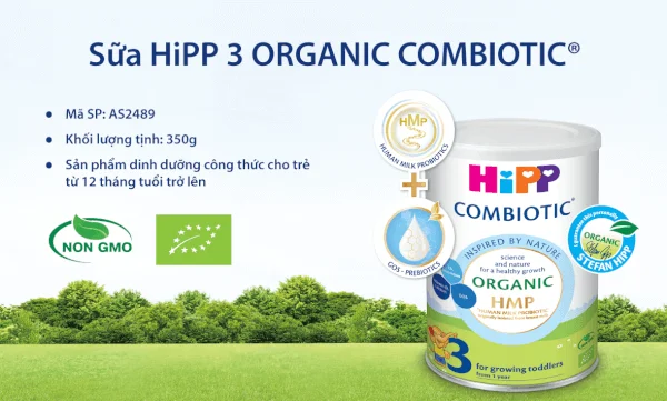 Sữa Hipp 3 Growing - up Combiotic 350g (từ 12 tháng)