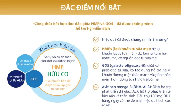 Sữa Hipp 2 Combiotic Organic Follow-on 800g (6-12 tháng)