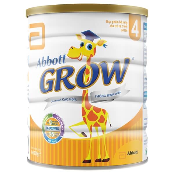 Sữa Abbott Grow 4 900g (trên 2 tuổi)