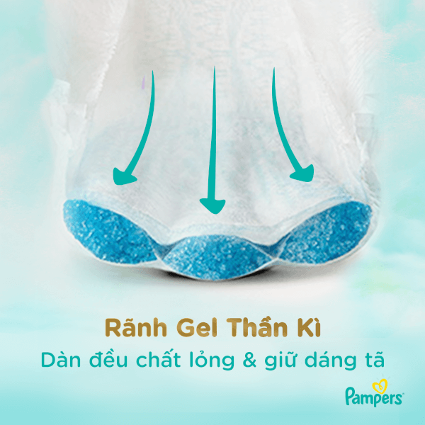 Combo 5 Bỉm tã quần Pampers Nhật size M 48 miếng (6-11kg, New)