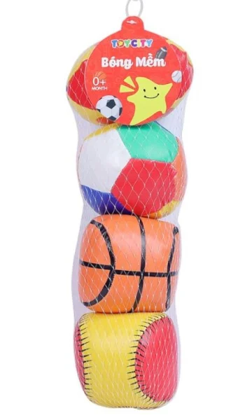 Túi lưới 4 bóng mềm 3.5