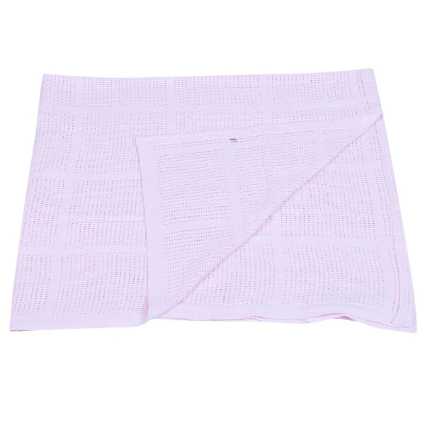 Chăn lưới cho bé ConCung Good (100x120cm, Hồng)