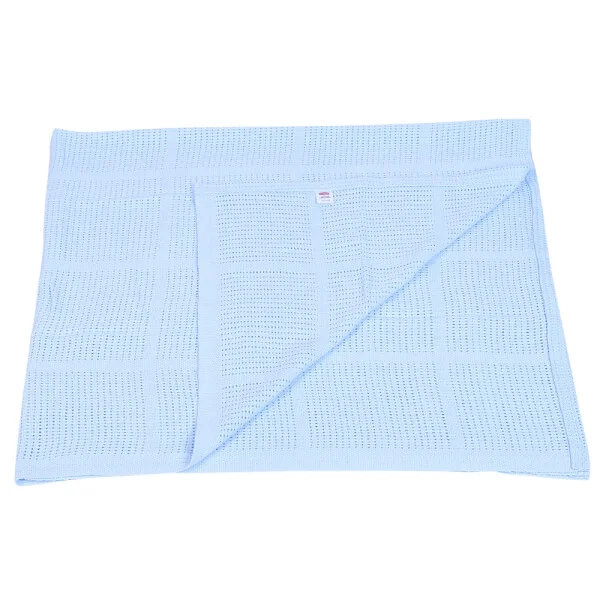 Chăn lưới cho bé ConCung Good (100x120cm, Xanh)