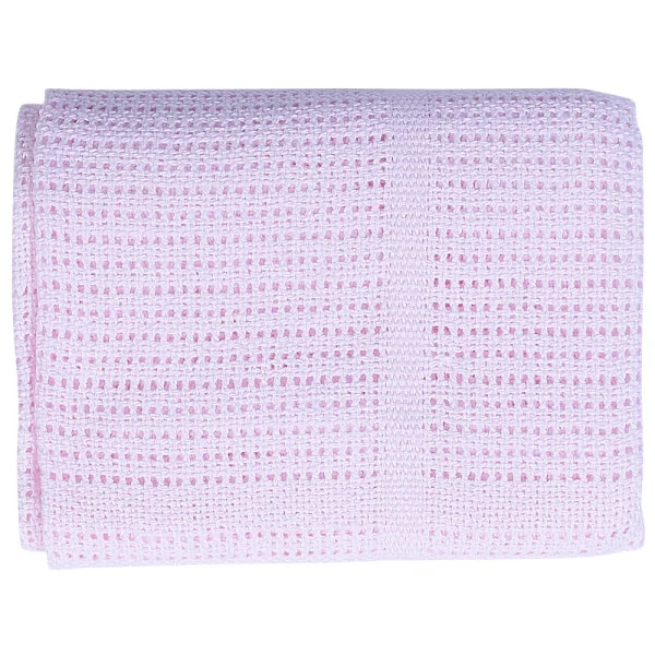 Chăn lưới cho bé ConCung Good (70x90cm, Hồng)