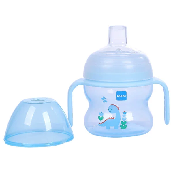 Bình tập uống chống tràn MAM Starter Cup 150ml màu xanh