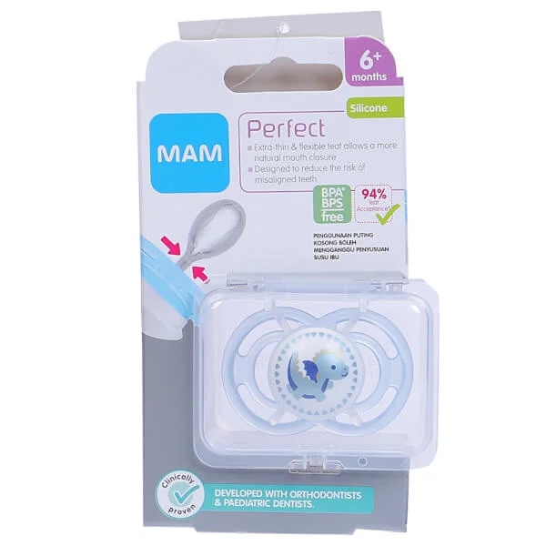 Ty ngậm MAM Perfect silicone (6 tháng trở lên)