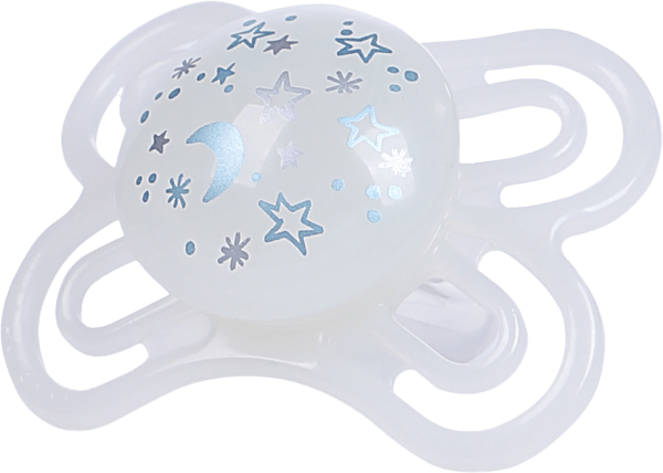Ty ngậm MAM Perfect Night silicone (2-6 tháng tuổi)
