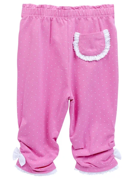 Quần thun bé gái dài mặc ra ngoài CF G0121001 (1-6Y, Hồng)