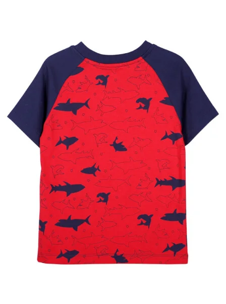 Bộ áo quần bé trai ngắn mặc nhà CF B1220034 (1-6Y)