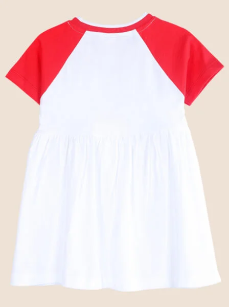 Đầm bé gái MRN CF G0221005 (6-24M,Trắng)