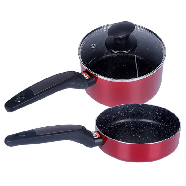 Bộ nồi chảo chế biến thức ăn cho bé Baby Fill Rosso (KBN)