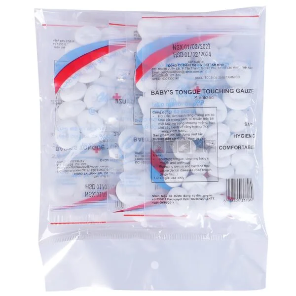 Rơ lưỡi Clean túi zipper (20 cái/túi zipper)