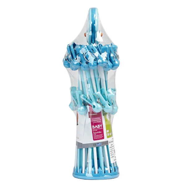 Giá phơi đồ 2 tầng 30 móc Papa  (CEQ041A), Xanh dương