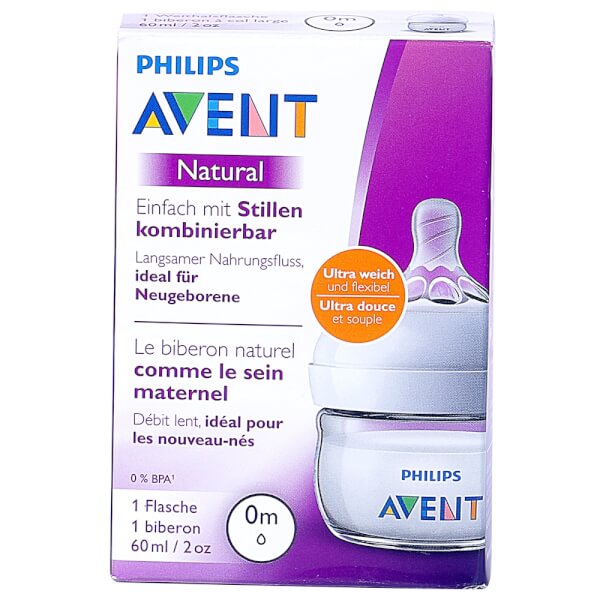 Combo 1 Gối memory foam chống trào ngược và cho bé bú ConCung Good (Xanh) và 1 Bình sữa Philips Avent mô phỏng tự nhiên 60ml đơn (SCF039/17)