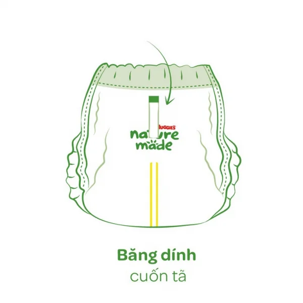 Combo 5 Bỉm tã dán Huggies Platinum Nature Made size S 82 miếng (4-8kg) - Giao bao bì ngẫu nhiên