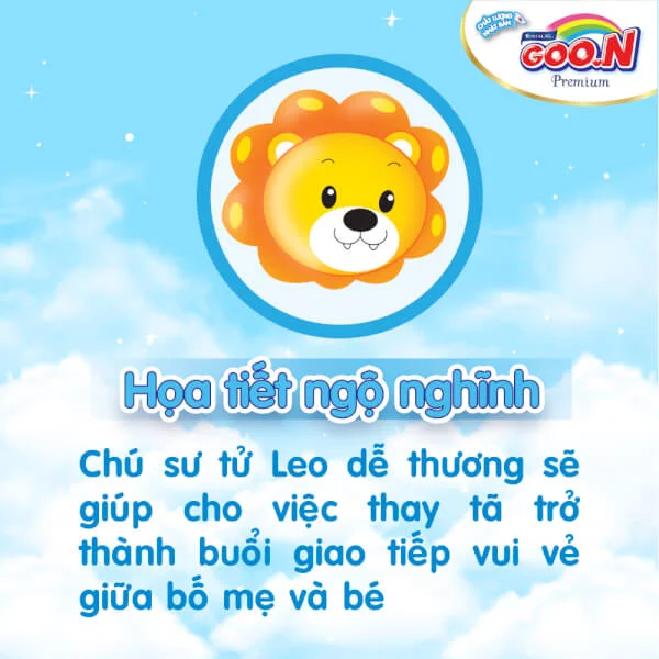 Bỉm tã dán Goon Premium size Newborn 70 miếng (dưới 5kg)
