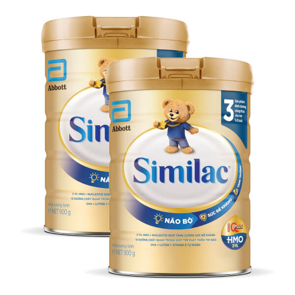 Combo 2 lon Sữa Similac Eye-Q số 3 900g (1-2 tuổi)