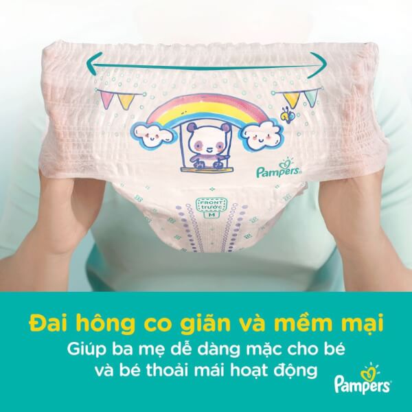 Bỉm tã quần Pampers giữ dáng size L 36 miếng (9-14kg)