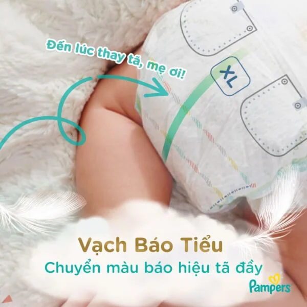 Bỉm tã quần Pampers Nhật size L 38 miếng (9-14kg, New)