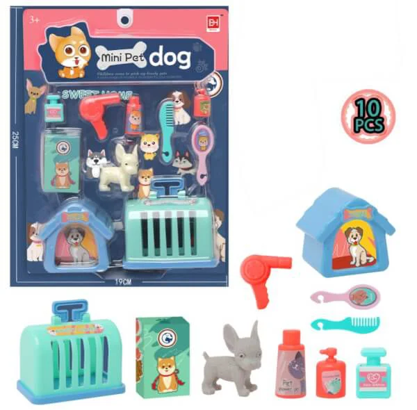 Bộ nhập vai chăm sóc thú cưng JS037649 (10pcs)