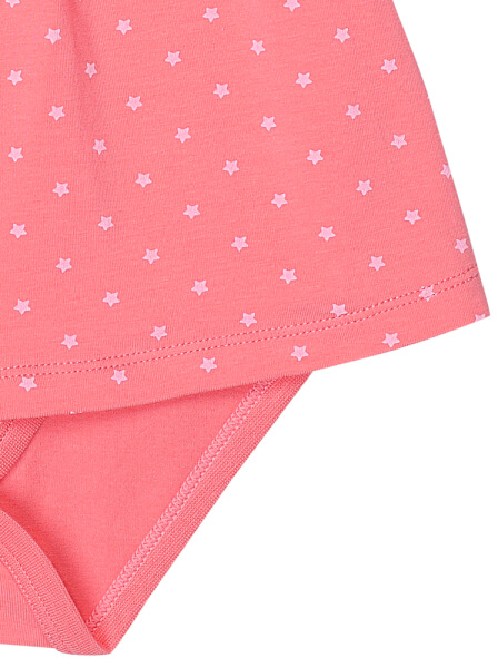 Bodysuit bé gái tam giác CF G1220004 (6M/9M/12M,Hồng)