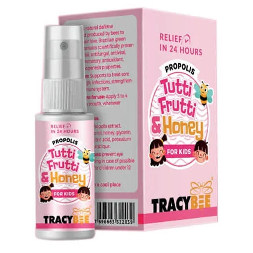 Keo ong Propolis Tutti Frutti & Honey For Kids Tracybee