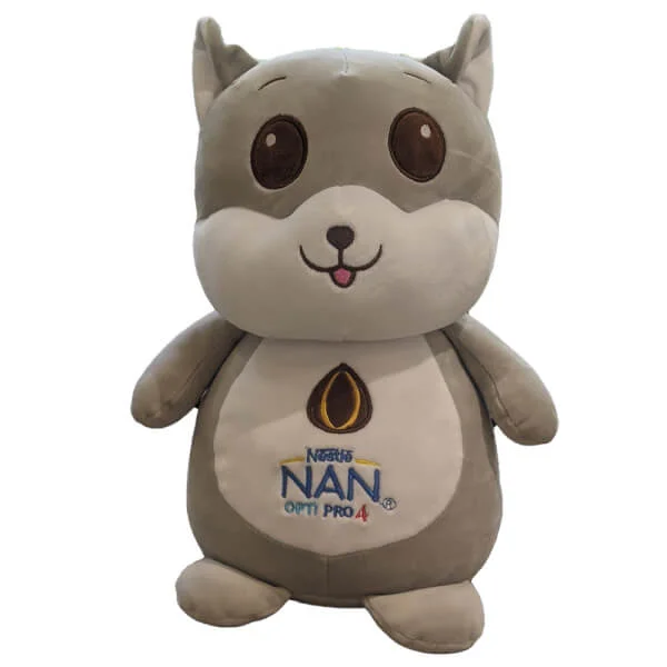 QT Nestle - Gối ôm chuột xám