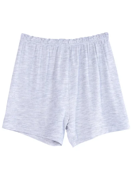 Bộ sơ sinh ngắn vải kháng khuẩn CF I0321007 (0-9M,Xám họa tiết)