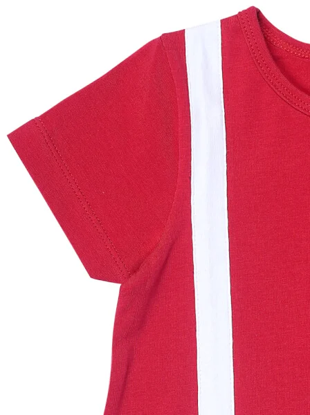 Bodysuit bé trai đùi CF B1220029 (6M/9M/12M,Đỏ)