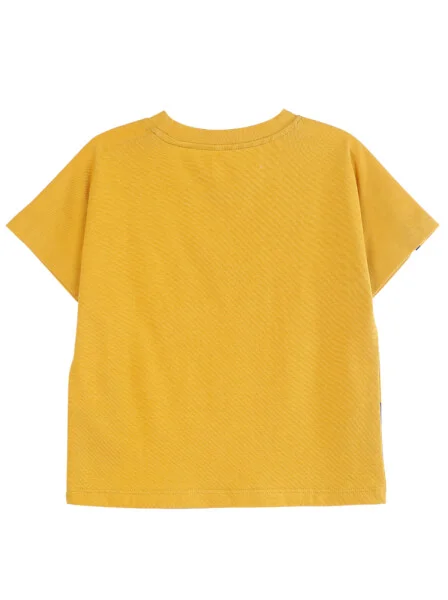 Áo bé trai tay ngắn MRN CF B0321011 (6-24M,Vàng)