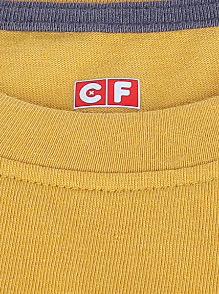 Áo bé trai tay ngắn MRN CF B0321011 (6-24M,Vàng)