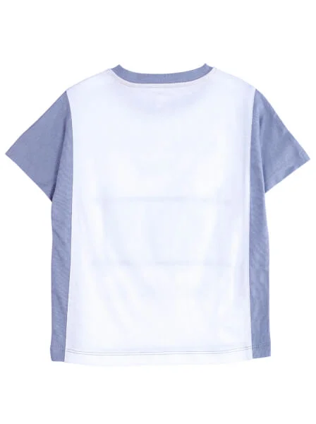 Áo bé trai tay ngắn MRN CF B0321010 (6-24M,Trắng)