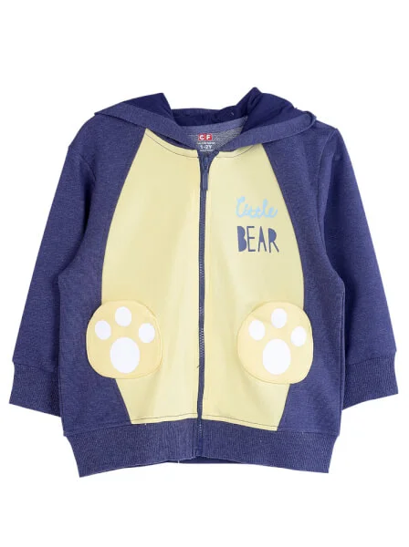 Áo khoác bé trai MRN CF B0321006 (1-3Y,Xanh)