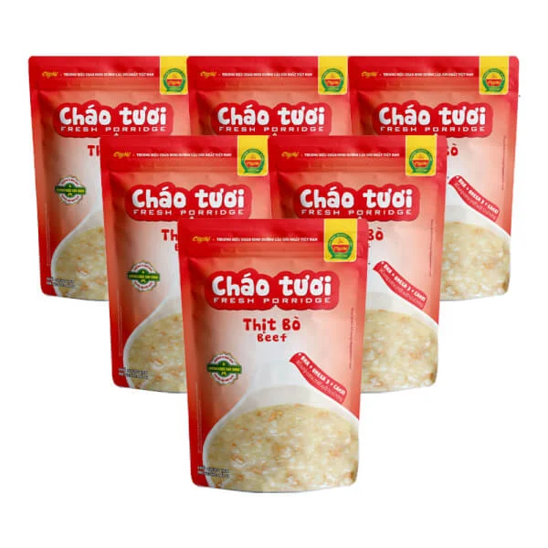 Combo 6 gói cháo tươi Cây Thị Thịt bò