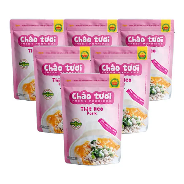 Combo 6 gói cháo tươi Cây Thị Thịt heo