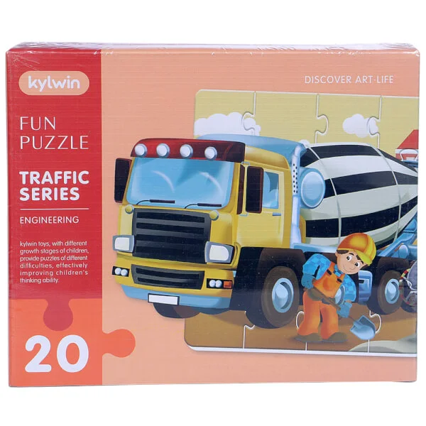 Tranh xếp hình xe bồn 20PCS CY248593