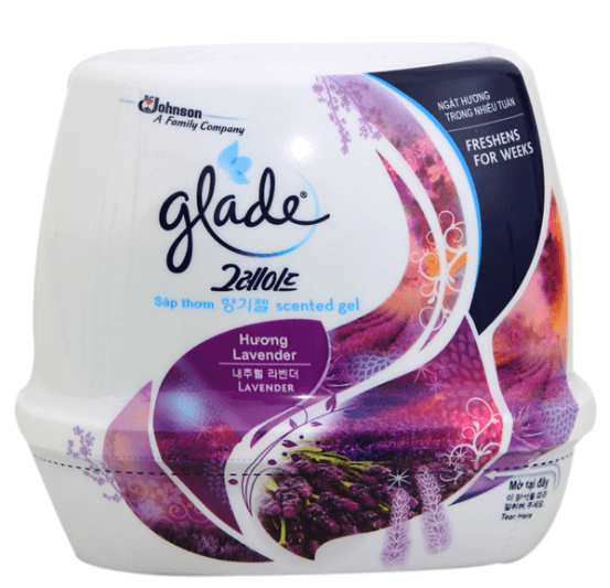 Combo 2 GLADE - SÁP THƠM H.HOA LAVENDER 180G