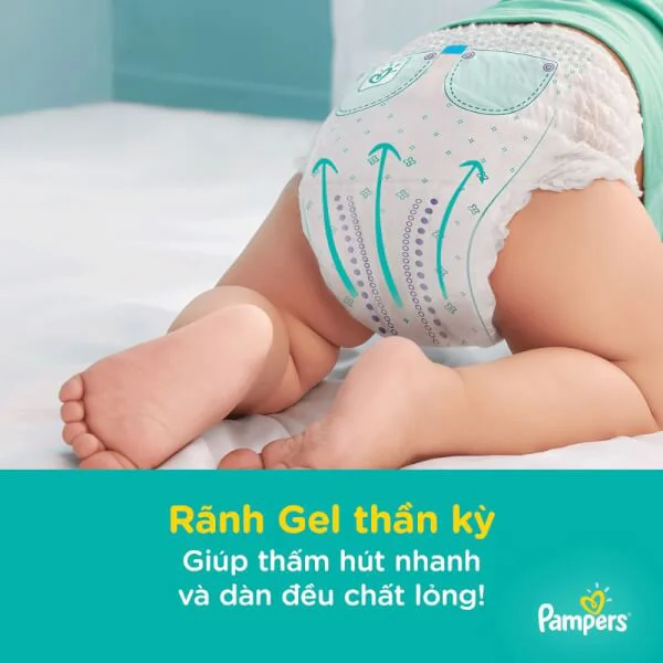 Combo 2 Tã quần Pampers giữ dáng Super Jumbo size L, 68 miếng (giao ngẫu nhiên)