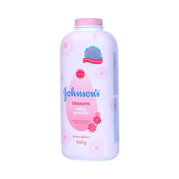 Combo 1 Sữa tắm gội toàn thân Johnson Baby 500ml bao bì mới và 1 Phấn thơm hương hoa Johnson Baby (500gr)