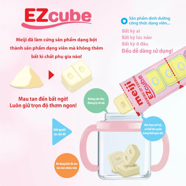 Sữa Meiji thanh Growing up Formula 448g (12-36 tháng)